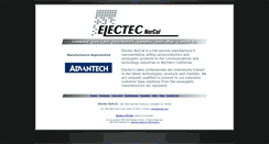 Desktop Screenshot of electec.com